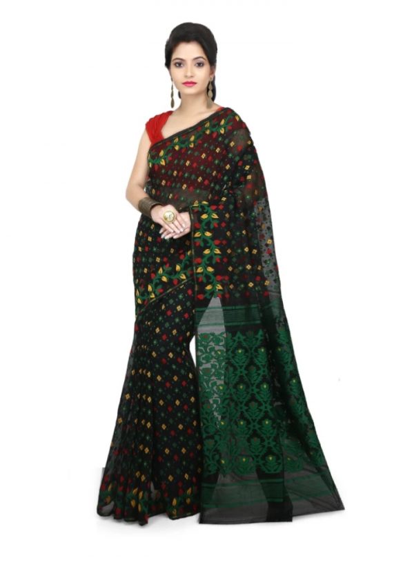 Dhakai Jamdani In Multicolour